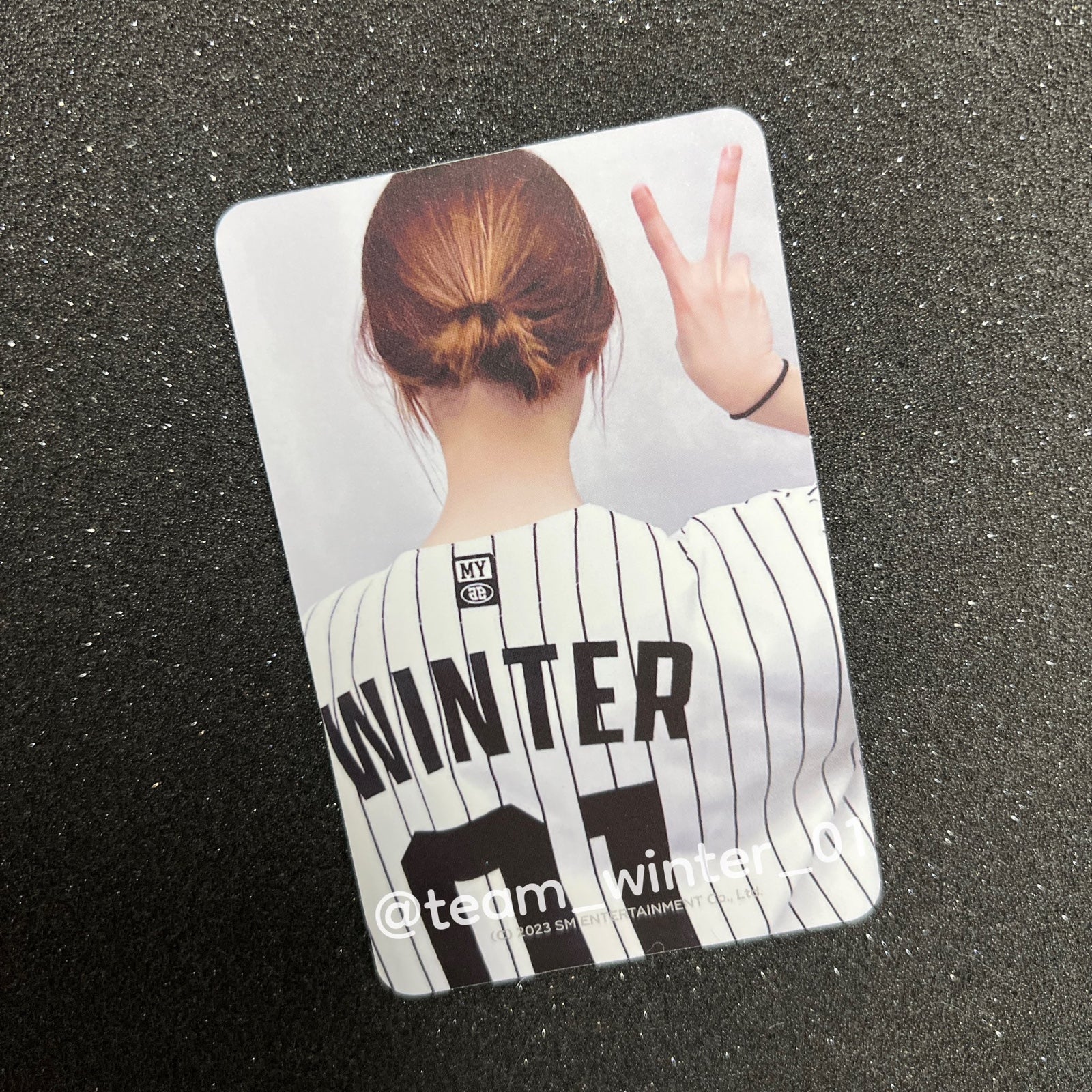 aespa Winter Baseball Uniform Jersey | Mercari