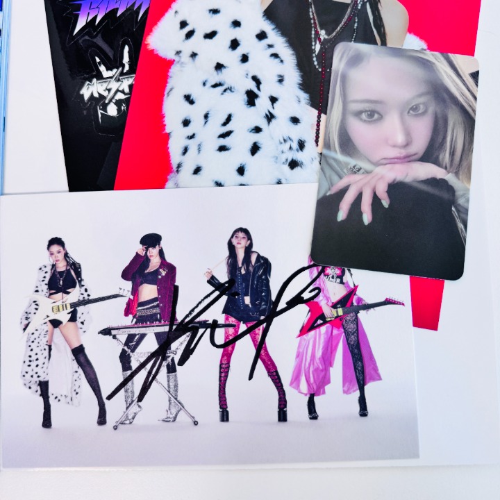 Aespa Rich Man Karina SIGNED SM Entertainment | Mercari