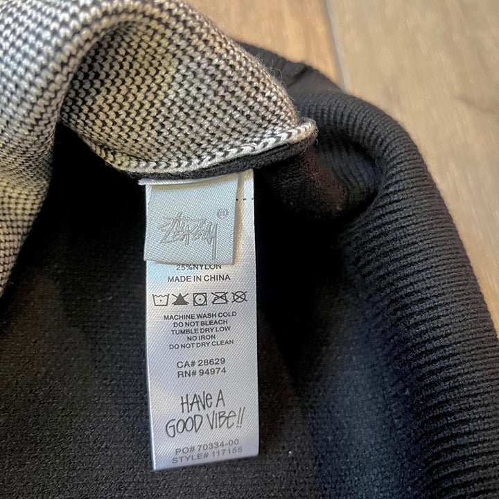 Stussy Photo Jacquard Vest Large