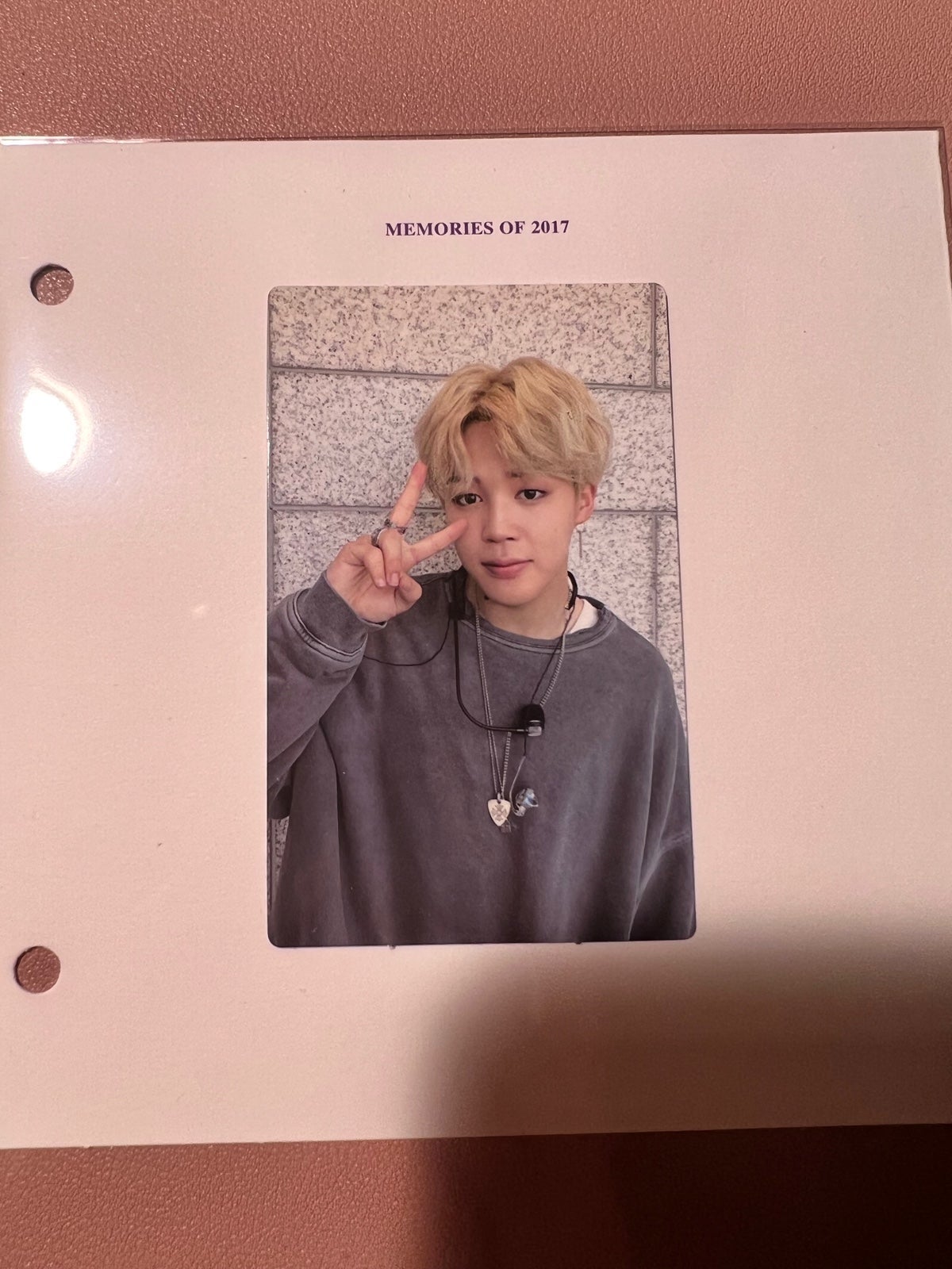 BTS memories 2017 blu ray Jimin pc (pc only) | Mercari