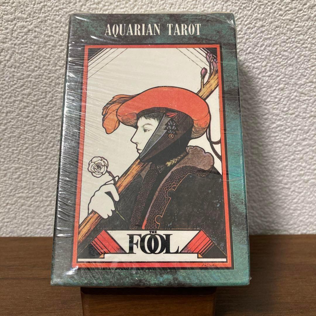 Vintage】 THE AQUARIAN TAROT THE FOOL - 360sma.com