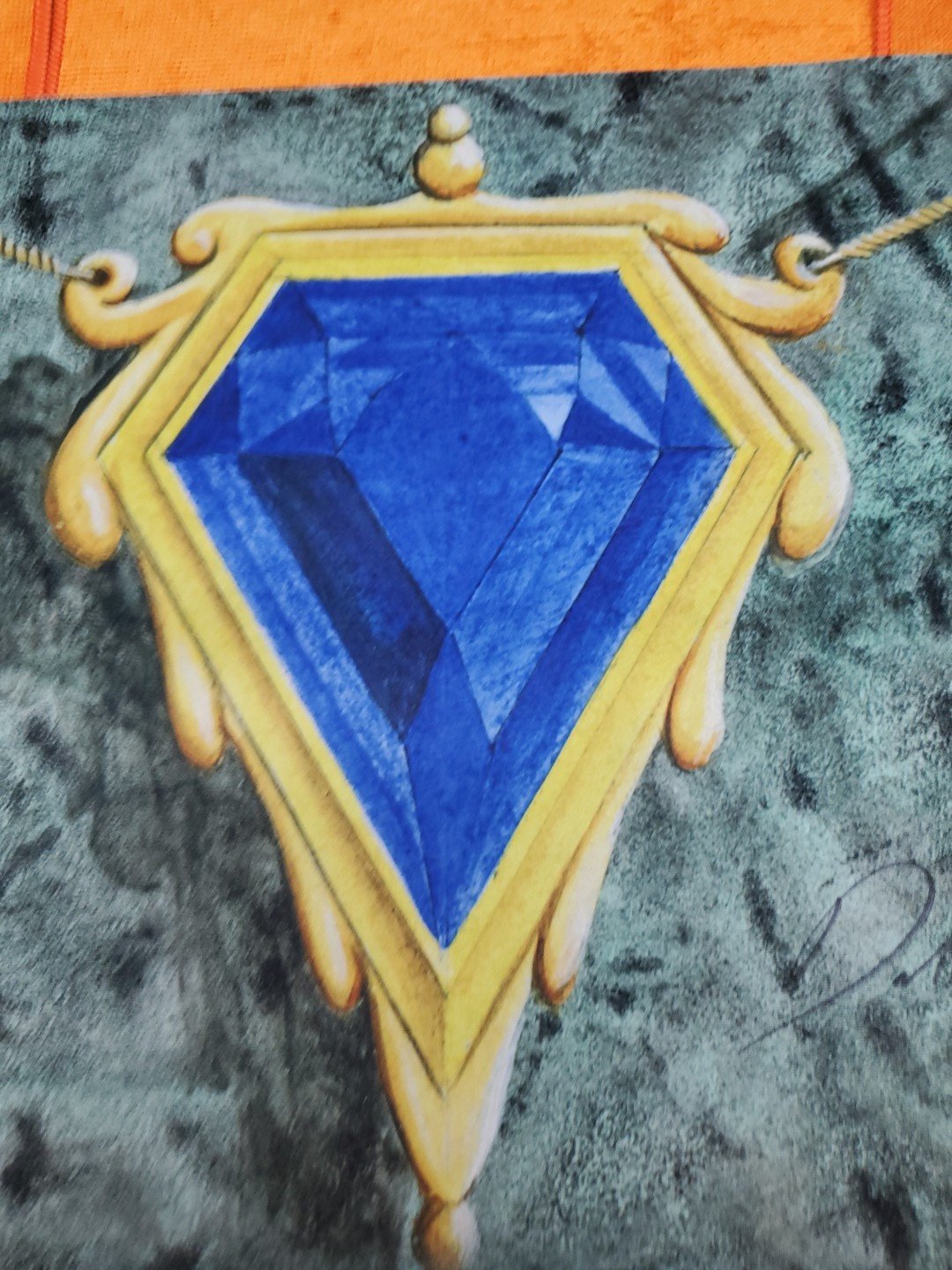 Mox Sapphire mtg プレイマット サインド Dan Frezier Mox Sapphire