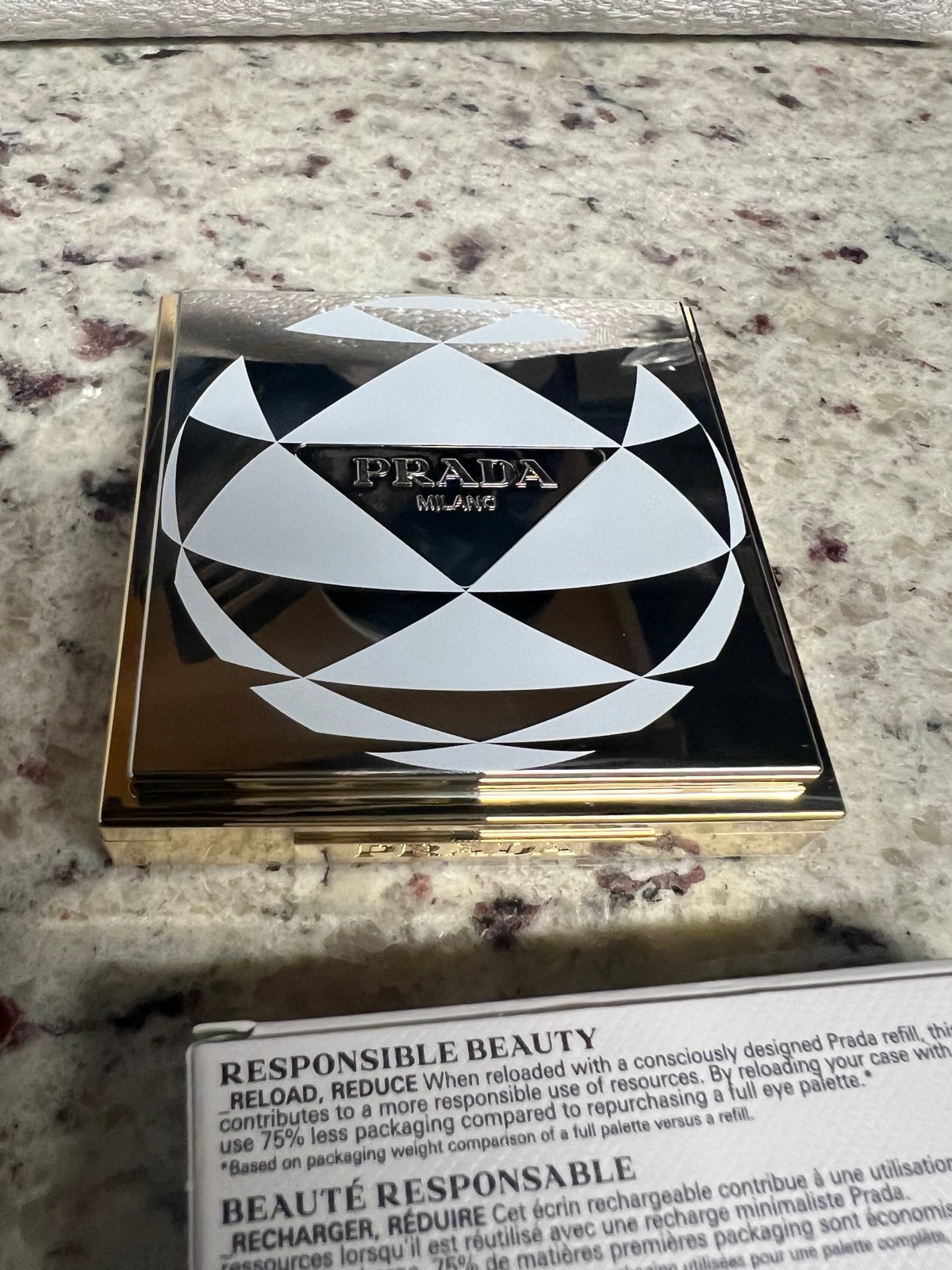 Prada Dimensions Platinum Eyeshadow Palette PRADA DIMENSIONS 10