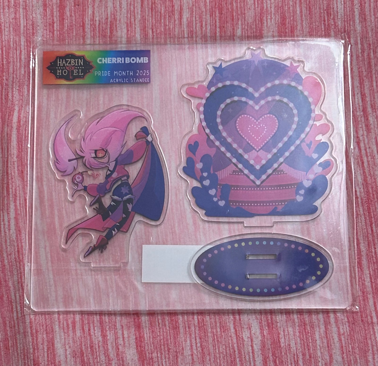 Hazbin Hotel Cherri Bomb 2025 Pride Acrylic | Mercari