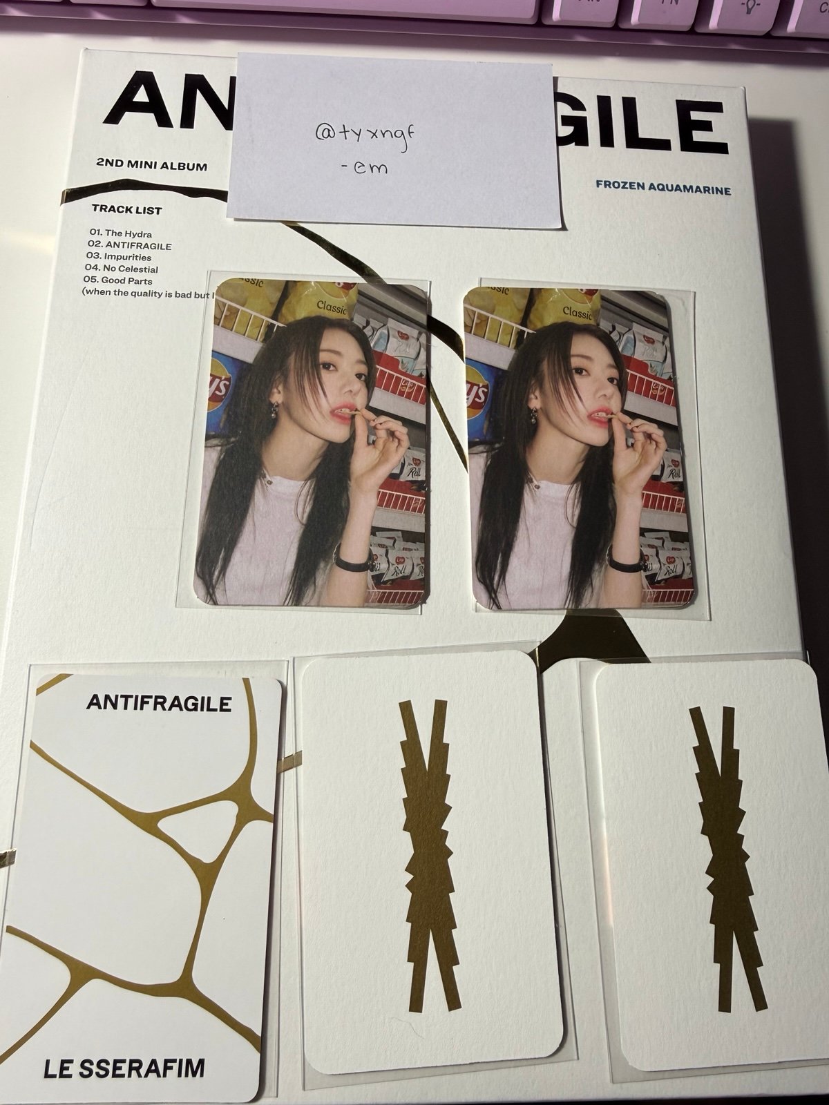 LE SSERAFIM Antifragile album ( Sakura | Mercari