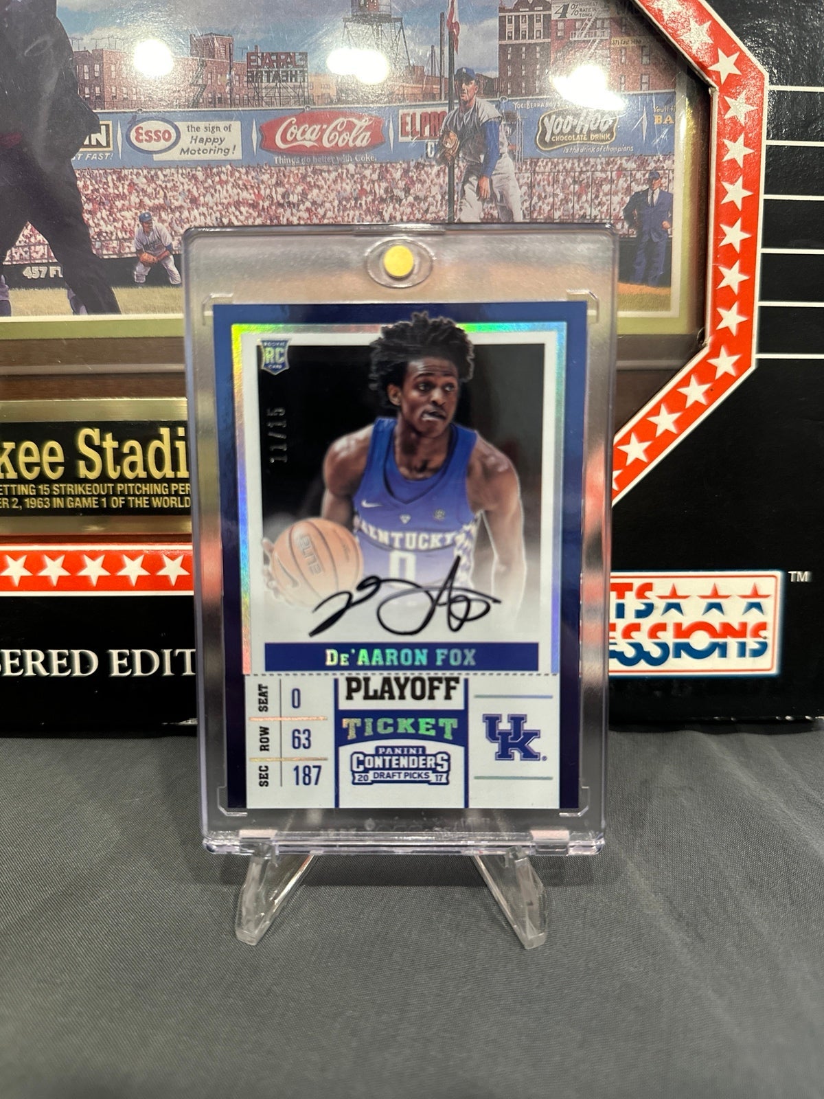 nbaカード De'aaron Fox rookie RC auto /99NBAカード DeAaron Fox