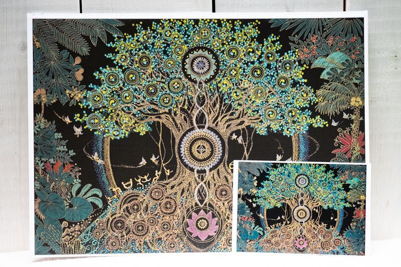 曼荼羅屋アーティスト AI Takabatakeさんの描く、曼荼羅アートのポスト