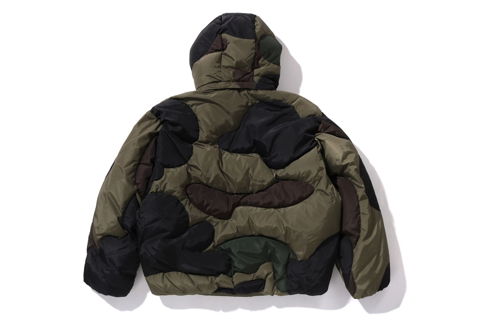 A BATHING APE® 1st Camo Nylon Down Jacket | Bape official website