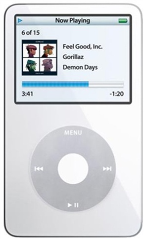 Apple iPod Classic 5th Generation 30GB - White, B - CeX (UK