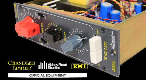 Chandler Limited & Abbey Road Studio共同開発の「ビートルズ・マイク