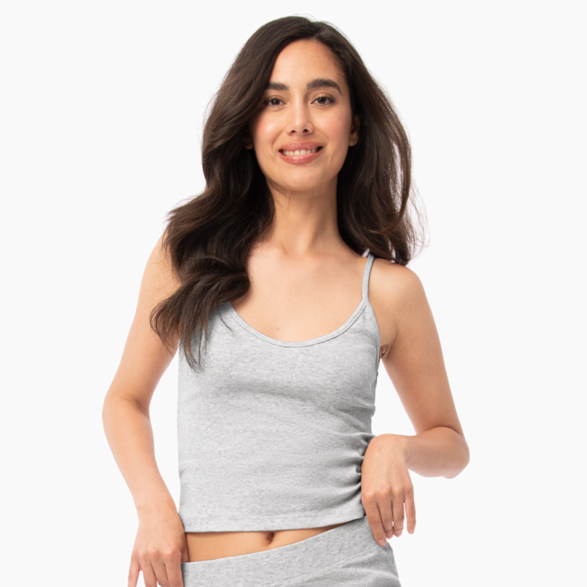 Organic Lounge Cami - Oatmeal · Under The Canopy