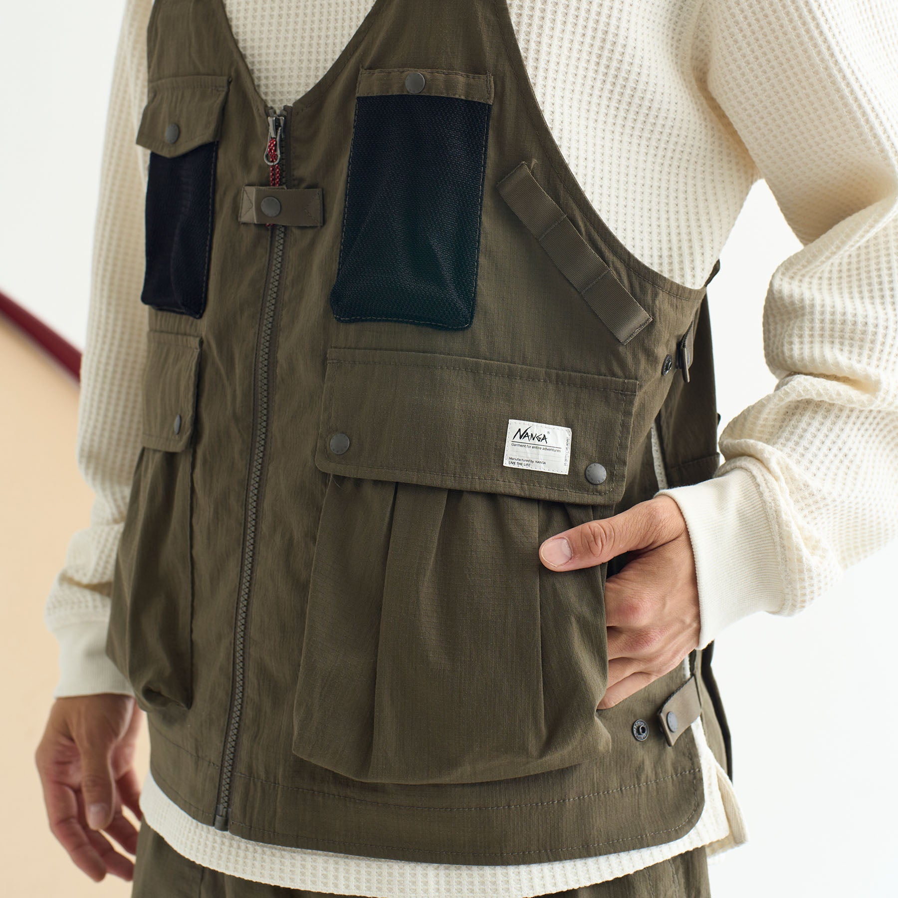 NANGA TAKIBI RIPSTOP FIELD VEST – unexpected store