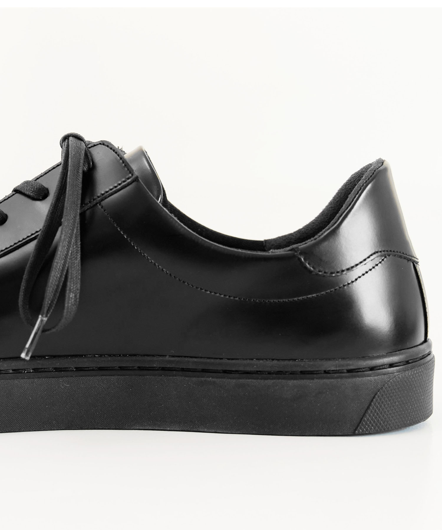 残りわずか〉COMFORT Vibram LEATHER SHOES(1 BLACK): : メンズ
