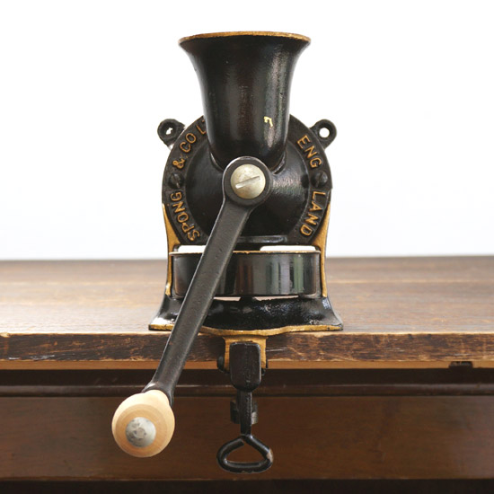 アンティーク コーヒーミル Spong＆co.ltd（uag1157） - アンティーク