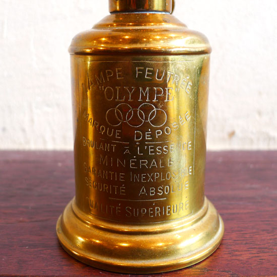 アンティーク オイルランプ OLYMPE ピジョンランプ（uol1001