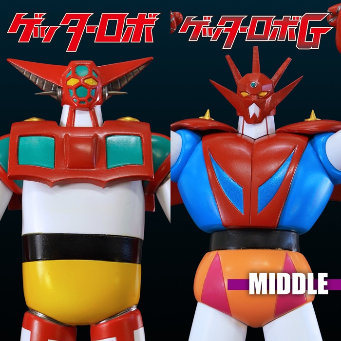 NANKOKU FACTORYのソフビキット復刻企画。今回はミドルサイズの変形