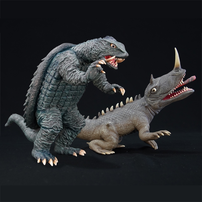 NANKOKU FACTORYのソフビキット復刻企画、ガメラ関係3種類!!メガサイズ