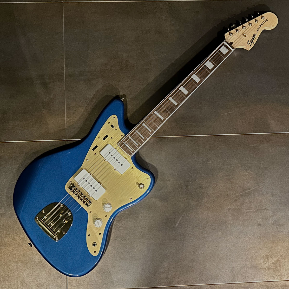 SOLD】Squier by Fender 40th Anniversary Jazzmaster Gold Edition