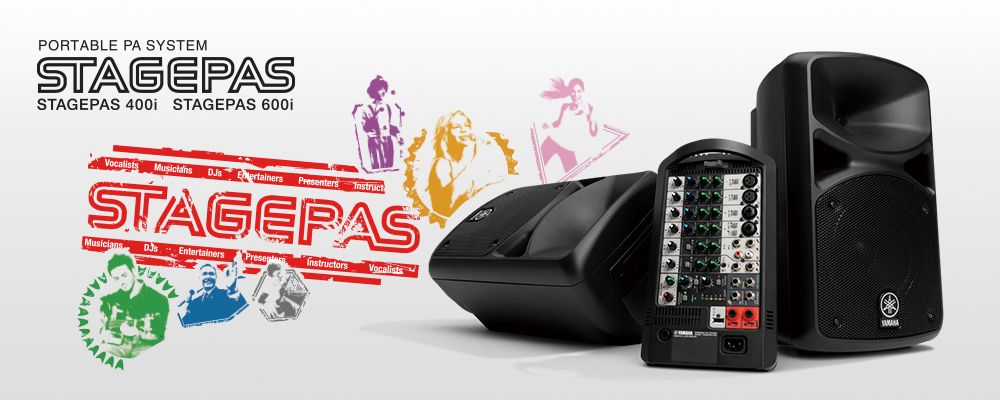 STAGEPAS 400i/ 600i - Overview - PA Systems - Professional Audio