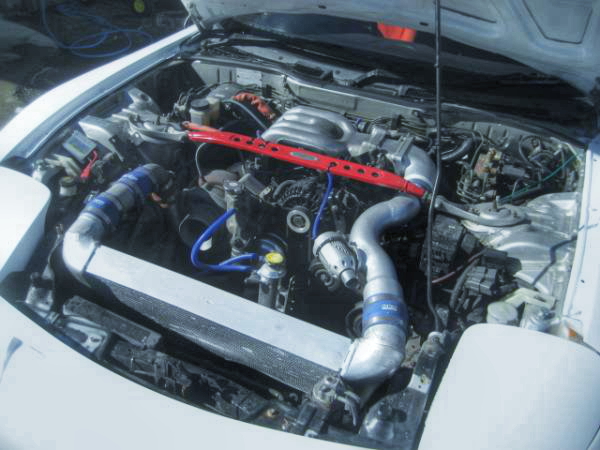 HKSビックシングルタービン!Vマウントインタークーラー!FD3S型マツダRX