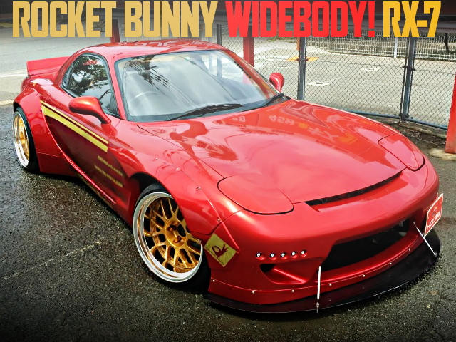 TRA京都ROCKET BUNNYワイドボディ+ワインレッド仕上げ!SSR