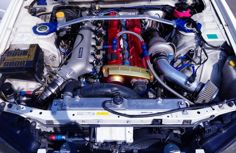 GREDDYサージ仕様RB25DET＆TD06-20Gタービン!NISTUNE制御!5速MT!ER34系