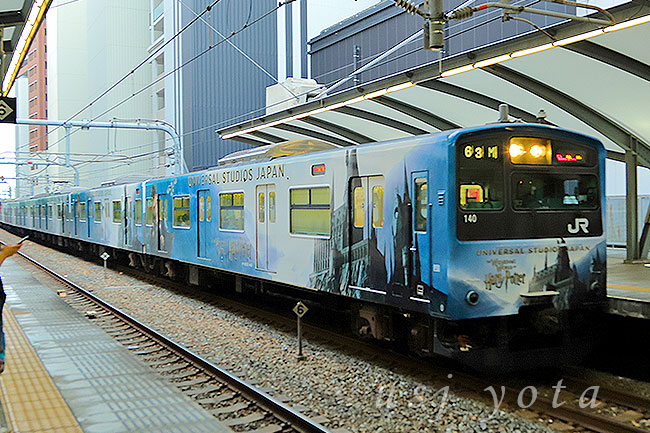 USJ仕様のラッピング電車が2019年6月で終了 その前に写真を撮れました