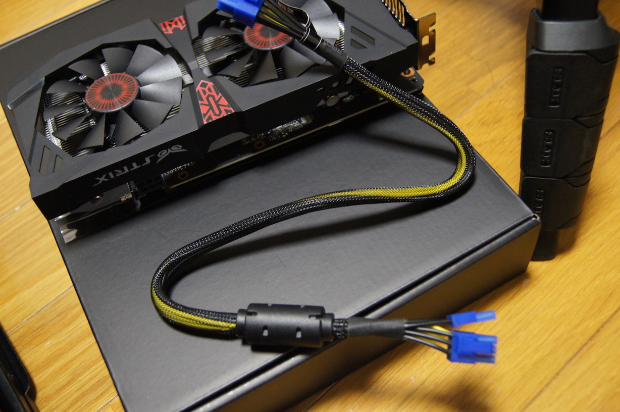 感動レビュー】ASUSのSTRIX-GTX1060-DC2O6Gがイケてる！質実剛健かつ