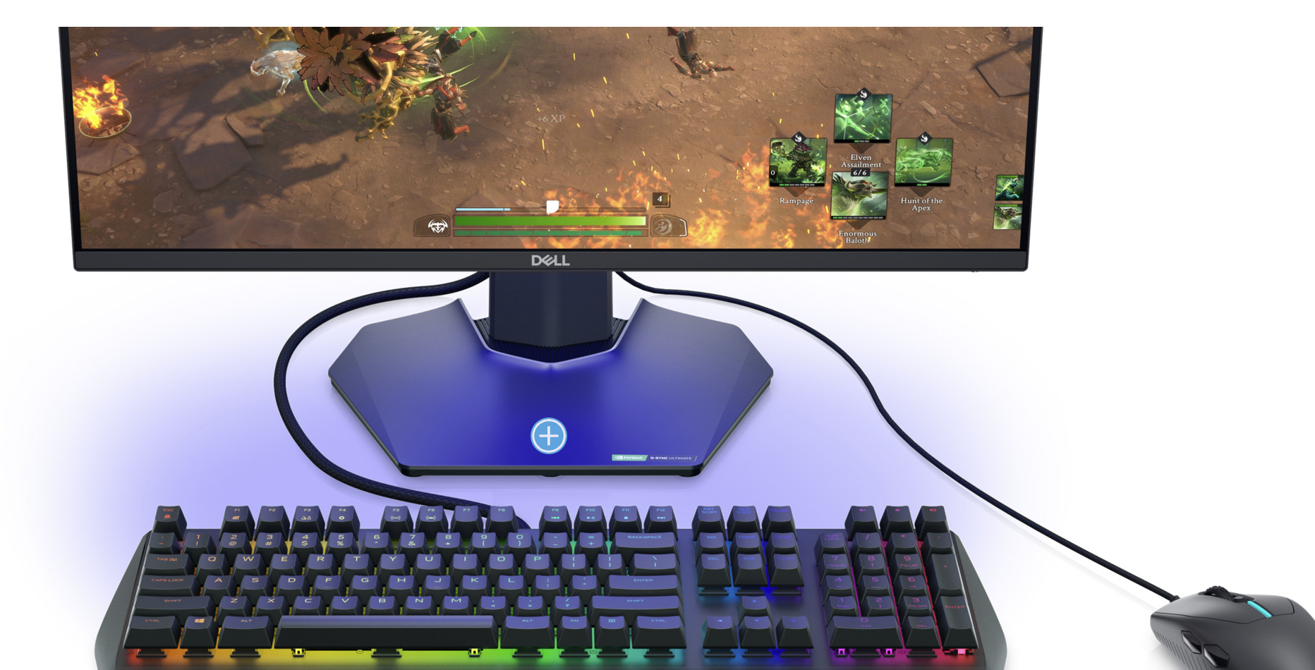 DELL S2522HGレビューUSB HUB機能搭載、240Hzで1msに対応した