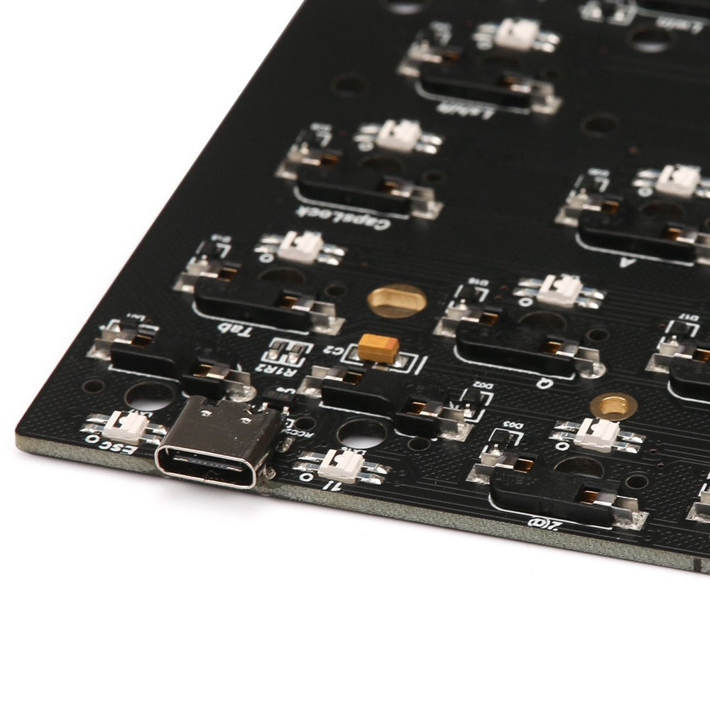 CLOSEOUT DZ65 RGB v2 Hot Swap 65 Percent PCB – Upgrade Keyboards