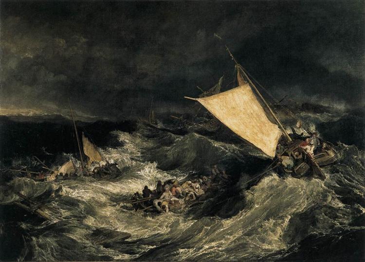 The Shipwreck, c.1805 - J.M.W. Turner - WikiArt.org