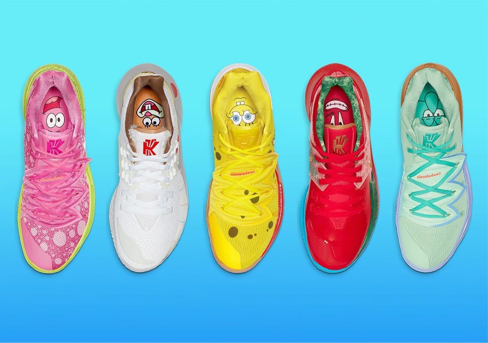 SpongeBob × Nike】アニメ20周年を記念した最新コラボコレクションが