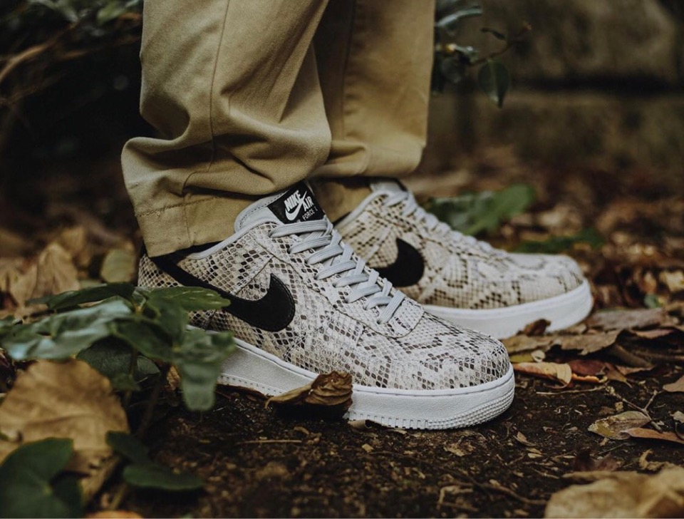 Nike】Air Force 1 '07 PRM “Snakeskin” 全2色が国内11月28日に発売