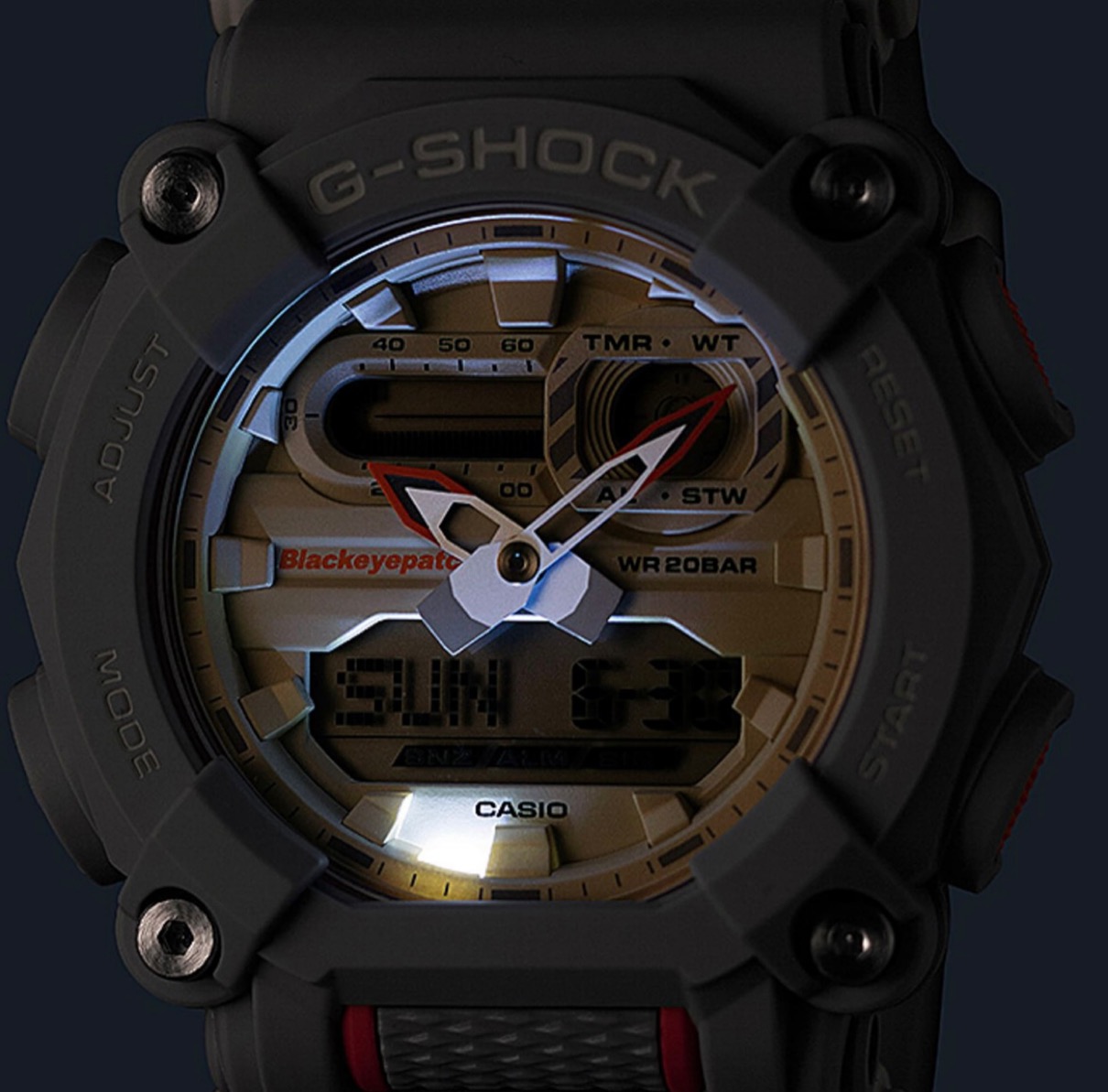 G-SHOCK × BlackEyePatch コラボウォッチ『GA-900BEP-8AJR』が国内9月