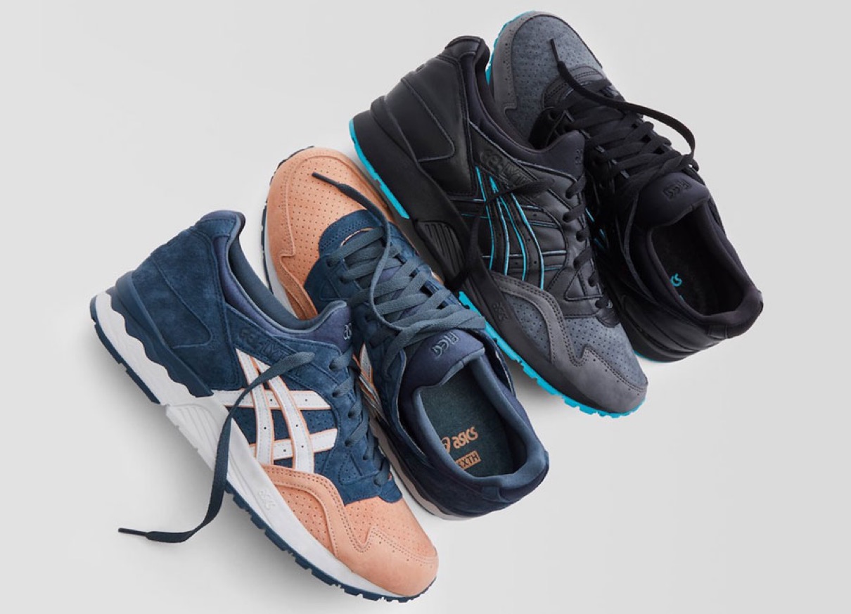 Kith × ASICS Gel Lyte V “Salmon Toe” & “Leather Back”が国内11月26