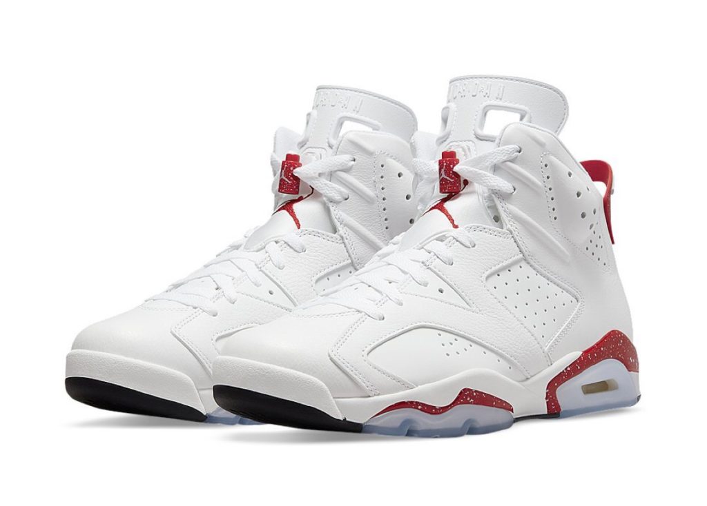 箱・替紐付】エアジョーダン6 26.5 / ユニバーシティレッド オレオ