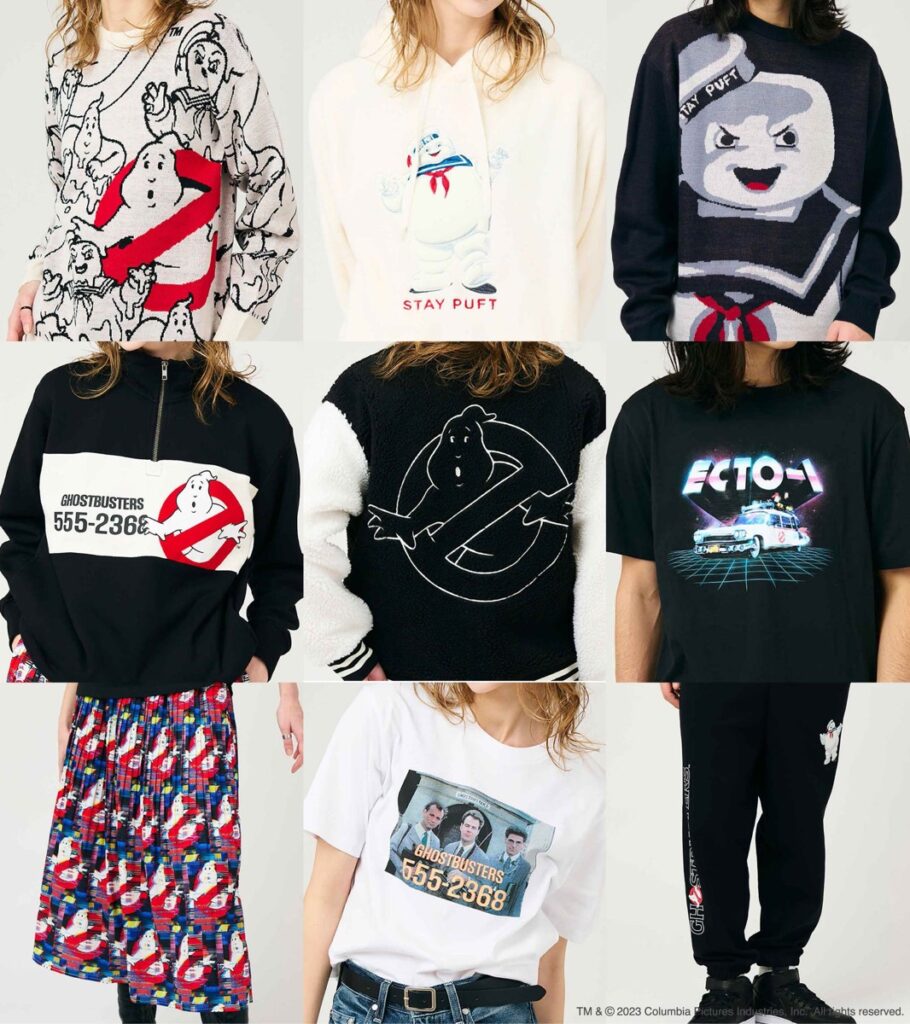 ゴーストバスターズ × graniph コラボコレクションが国内12月12日より