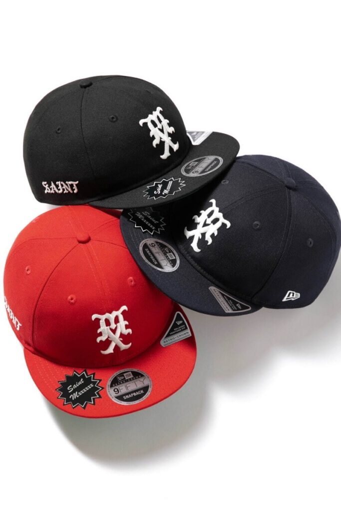 SAINT M×××××× × New Era 24SS 初コラボキャップ『Retro Crown 9FIFTY