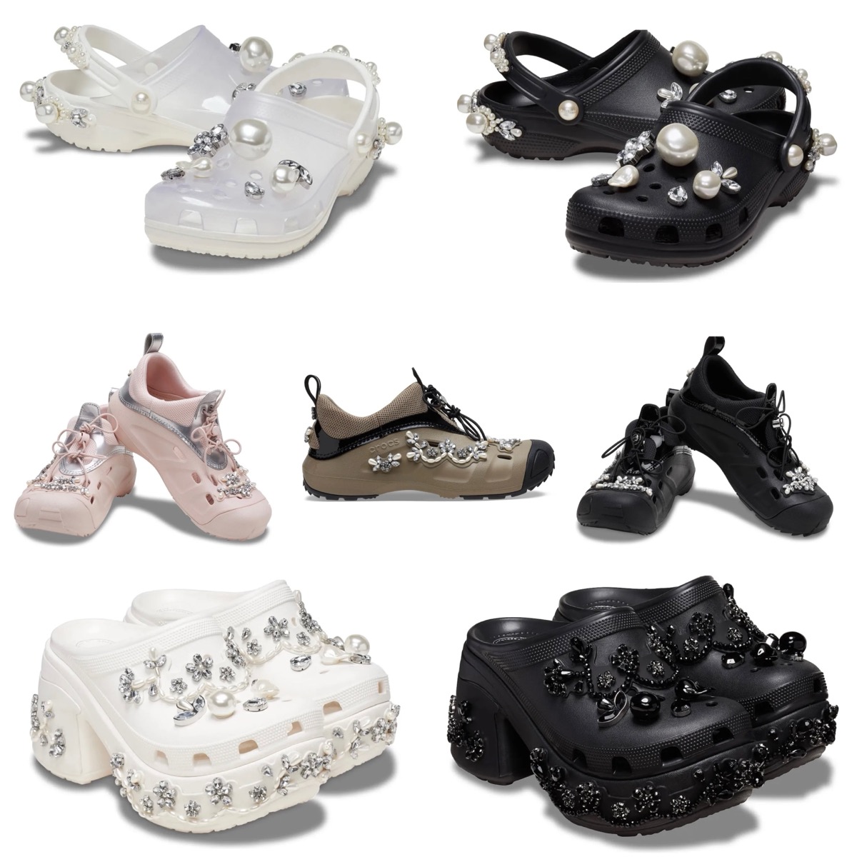 Simone Rocha × Crocs コラボフットウェアが国内4月10日より発売 | UP