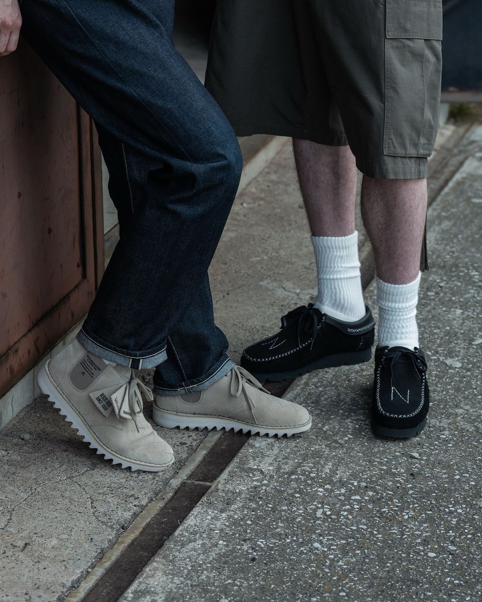 NEIGHBORHOOD × Clarks WALLABEE & DESERT BOOTが国内7月19日に発売