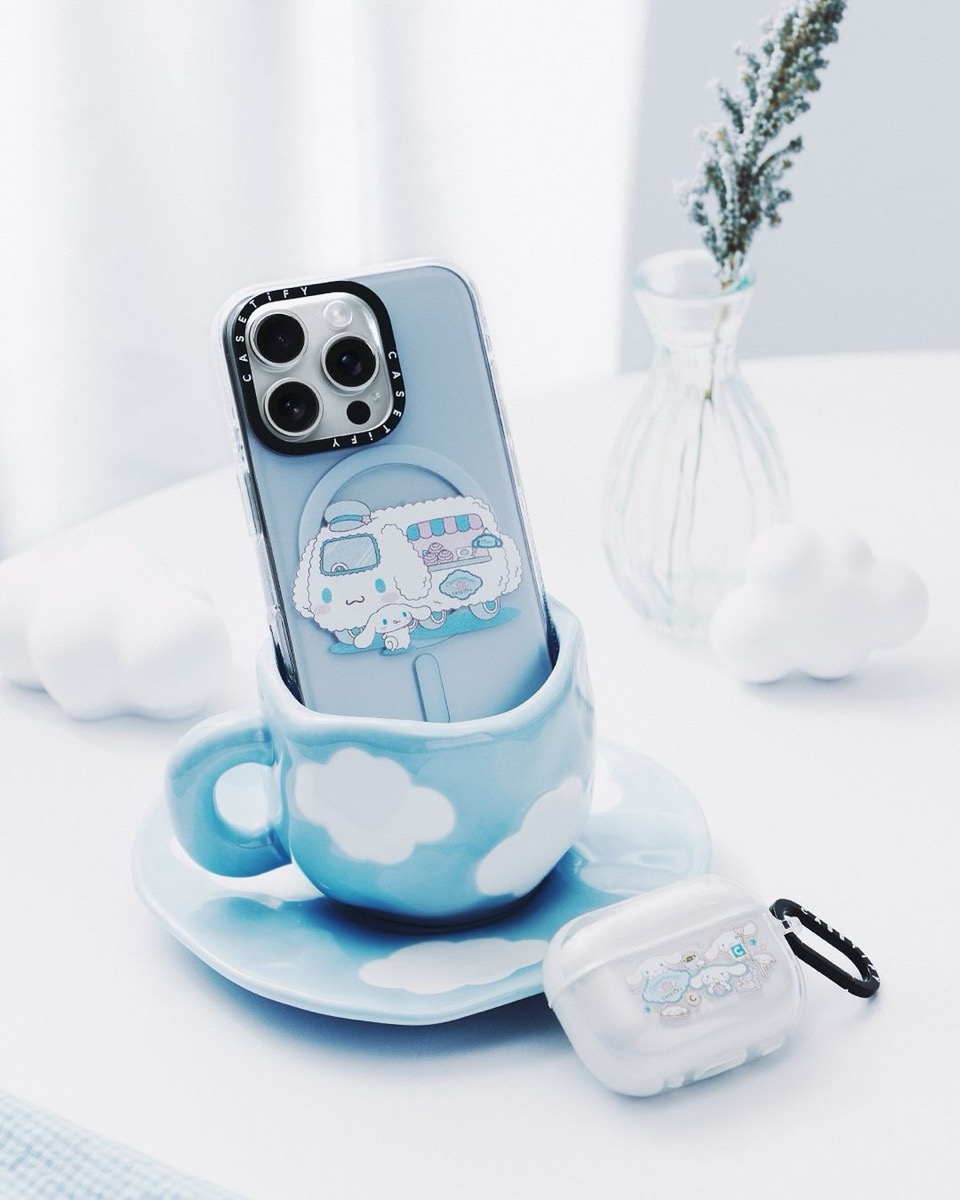 SANRIO x CASETiFY “シナモロール” コレクションが国内発売開始 | UP