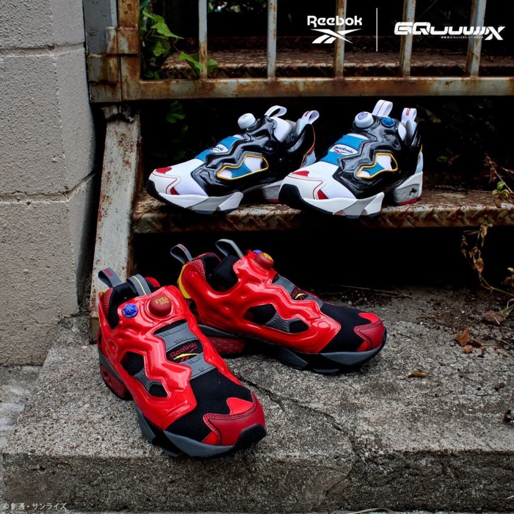 機動戦士Gundam GQuuuuuuX x Reebok Instapump Fury 94 が国内12月12日