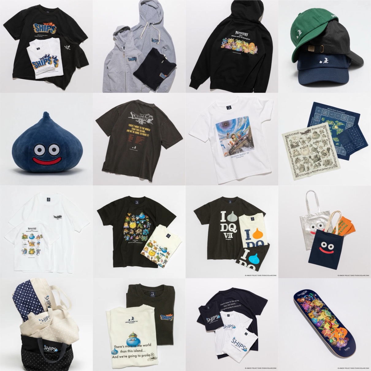 SHIPS x ドラクエVII Reimagined コラボコレクションが国内1月28日に