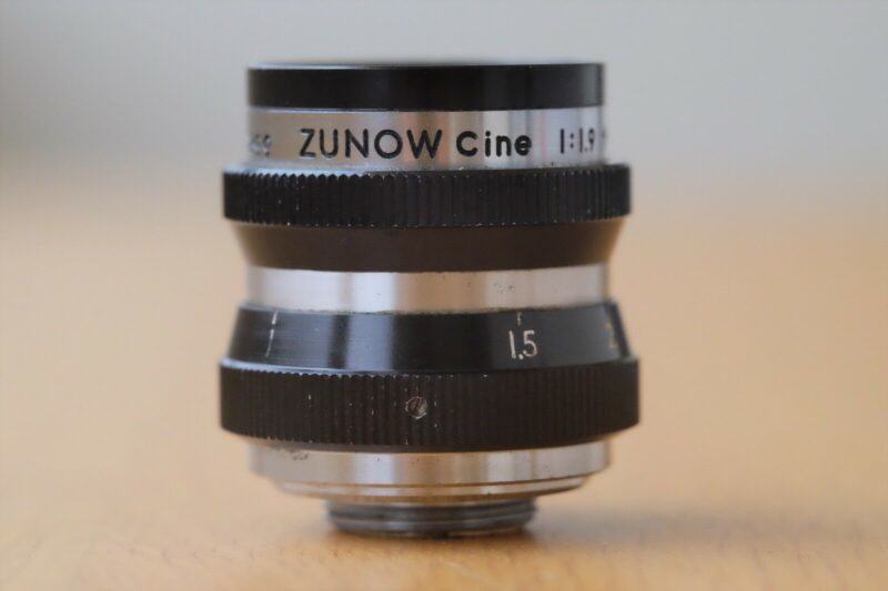 ZUNOW Cine 1.9/13 ZUNOW Opt. Japan D-mount uralseller.com