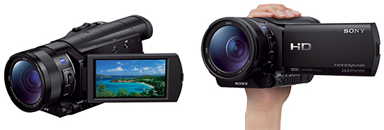 ソニー、大型イメージセンサのハイエンドモデル「HDR-CX900」など