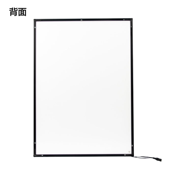 LED ポスターパネル A2 薄型 ブラック スリムライトボックス— ウリサポ