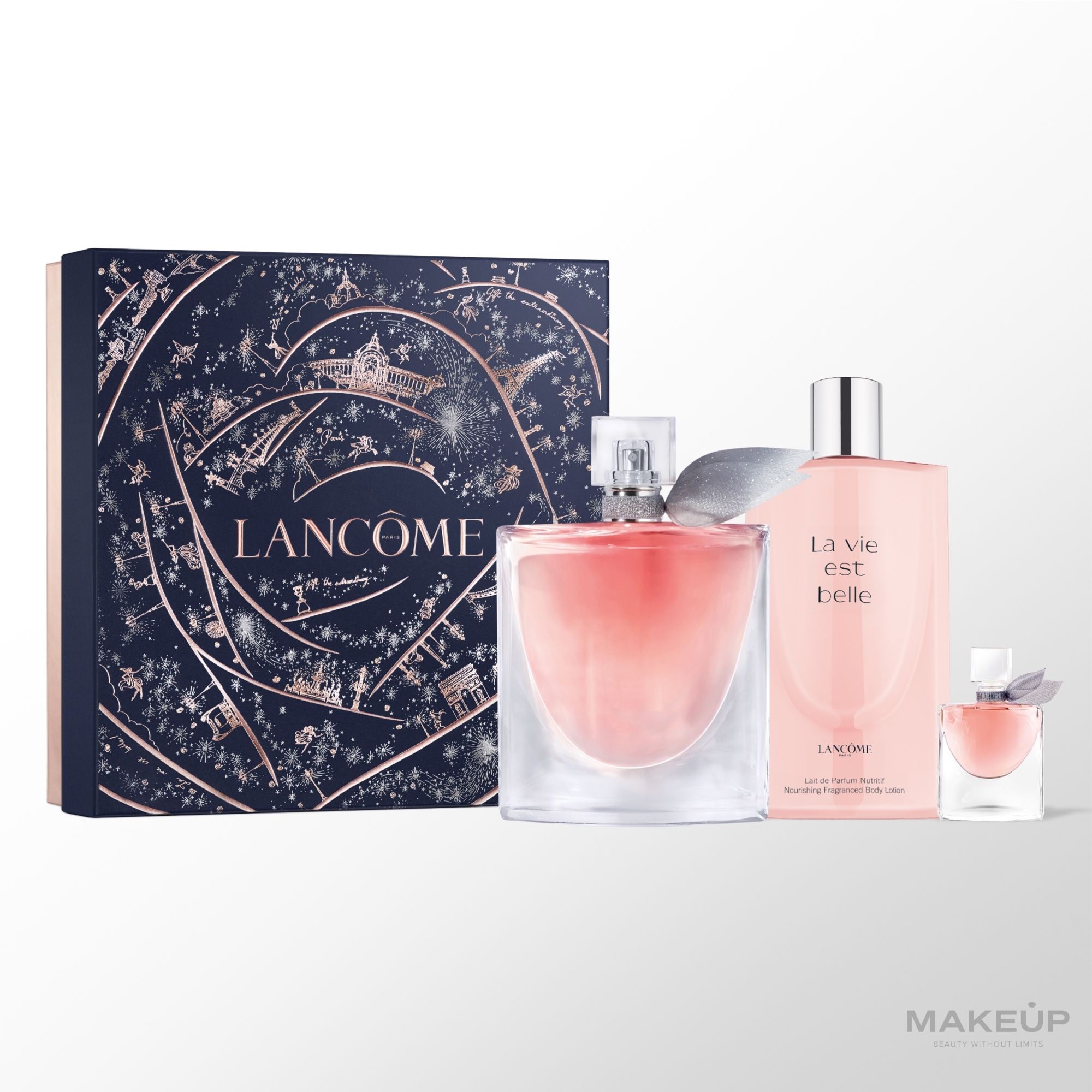 Lancome La Vie Est Belle - Set (edp/100ml + edp/4ml + b/lot/200ml