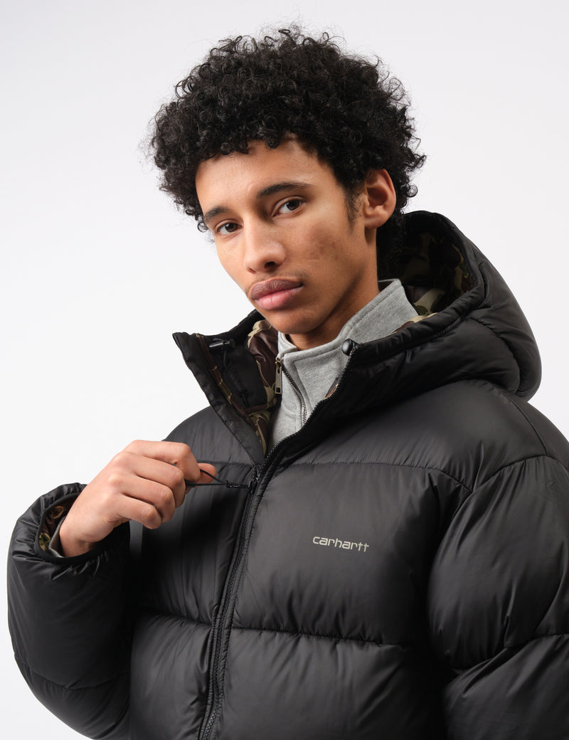 Carhartt WIP Toronto Jacket - Black/Camo Duck Green | Urban Excess