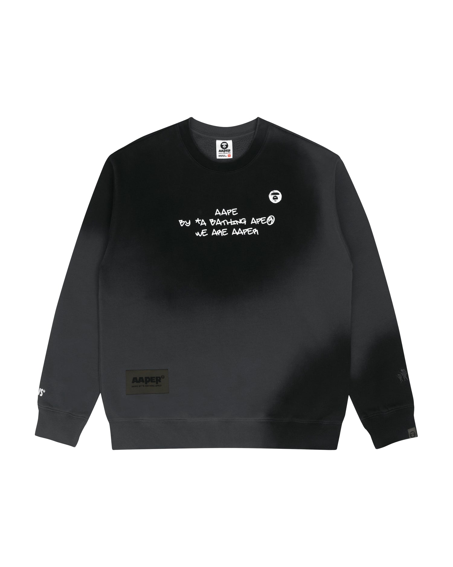 AAPE AAPER graphic gradient sweatshirt | Aape official website