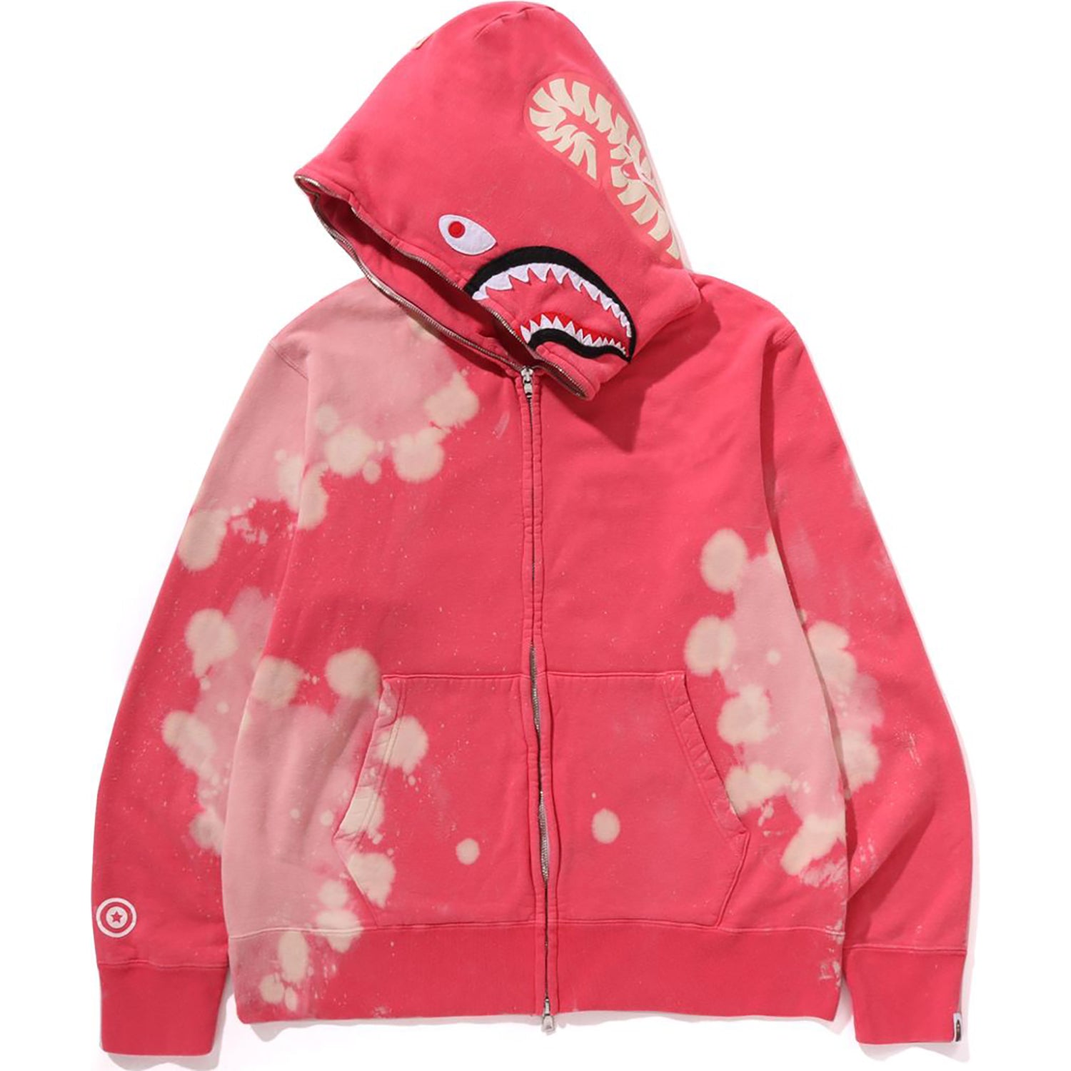 Hand Dye Shark Full Zip Hoodie - BAPE Men's 2025 Collection – us